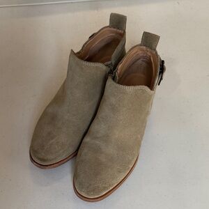 UGG Tan Suede Ankle Boots